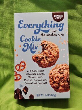 Trader Joe's Everything but the Kitchen Sink Cookie Mix 15oz - EXP 4/1/26 - READ
